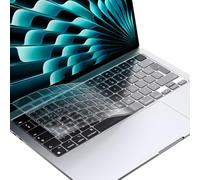 EooCoo Ultra Thin Keyboard Cover Protector Compatible with MacBook Neo 2026, MacBook Air M5 M4 M3 M2 13.6"/15" 2026-2022, MacBook Pro M5-M1 Pro/Max 14"/16" 2026-2021, UK/EU Mac Layout, Clear
