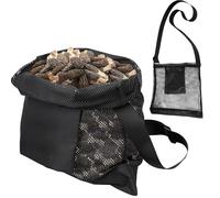 eooezj Mushroom Foraging Bag - Adjustable & Breathable Mesh Pouch with Storage Bag, Collapsible Foraging Basket for Hunting, Harvesting, Camping Accessories