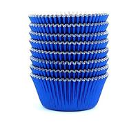 Eoonfirst Navy Blue Foil Cupcake Case Liners Baking Muffin Paper Cups 198 Pcs