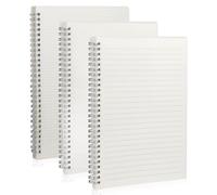 EooUooIP Double-Sided A5 Spiral Notebook Creative Writing Doodling and Drawing,Grid Horizontal and Line Blank,Perfect for Study and Notes,Sturdy and Flexible.