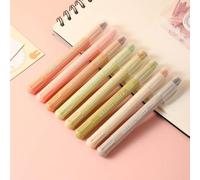 EooUooIP Gel Highlighter, 8 Pcs Bible Highlighter Marker Pen, Assorted Colors Gel Highlighters Pen, No Bleed For Highlighters Journal School