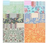 EOOUT 18pcs Floral File Folders Letter Size, Decorative File Folders for Documents with 1/3 Tabs Manila 9.5x11.5 Inches William Morris Patterns for Notes Office School Home