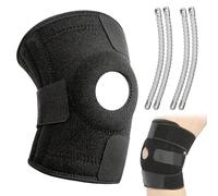 Eophmi Knee Support for Women Knee Support Men Adjustable Compression for Ligament Supports Meniscus Tear, Arthritis, Cartilage Damage & Joint Pain Relief Black