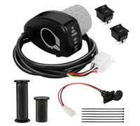 EOPOAYI MX500 Throttle Assembly Kit Replacement for Razor MX650 MX500 SX500 RSF650 Dirt Rocket Bike EcoSmart Metro Electric Scooter, 36V Twist Grip Throttle Upgrade Kit with Handlebar Grips