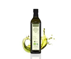 EORA Premium Organic Gr xtra Virgin Olive Oil 750ml - Impressively High in Polyphenols, Cold Pressed, Very low Acidity ~0.25% - Single Origin P.G.I. Lakonia, Greece. (750ml)