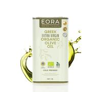 EORA Premium Organic Greek Extra Virgin Olive Oil 3L (New Harvest 25/26) - High Polyphenols, Cold Pressed, Very Low Acidity ~0.3% - Single Origin P.G.I. Lakonia, Greece.