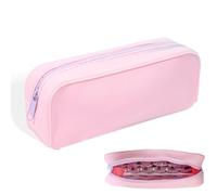 EOREA Travel-Friendly Disposable Daily Contact Lens Case Organizer | Durable Silicone Design | Ideal for Everyday Use & On-the-Go Storage (Pink)