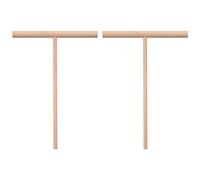 Eorleya Practial T Shape Crepe Maker Pancake Batter Wooden Spreader Stick Home Kitchen Tool Kit DIY Use