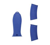 Eorleya Silicone Hot Handle Holder for Cast Iron, 3 Pack Pot Handle Sleeve Non Slip Rubber Cover Set for Skillet Frying Pan