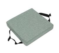 EORNOW Square Stool Cushion, Square Chair Cushion, Thick Sponge Soft Seat Cushion, Breathable Fart Cushion Non-slip Chair Pads With Fixing Straps