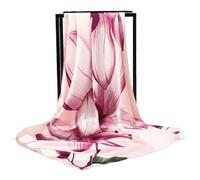 EORPAVU Scarf, Women's Shawl Scarf, Silk Scarf for Women, Hijab, Smooth Silk Scarf for Women, Simulated Silk Long Scarf (90 x 180 cm)