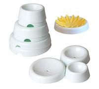 EORTA Set of 12 Fondant Forming Cups Button Shaped Drying Holder Sugar Flower Fondant Gumpaste Chocolate Forming Shaping Mold Cake Decorating Tools for DIY Craft Cake Art, White