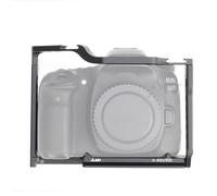 EOS 90D 80D 70D Cage, Hersmay Aluminium Camera Cage for Canon EOS 90D/ 80D/ 70D Mirrorless Cameras with Cold Shoe,Handle Locating Holes,Multiple 1/4" 3/8" Screw Holes