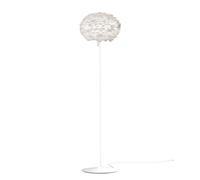 Eos Floor Lamp Medium White with Base in White