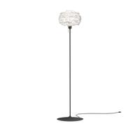 Eos Floor Lamp Mini White with Legs in Black