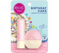 eos Natural Shea Lip Balm Birthday Cake AllDay Moisture Lip Care Products 039 oz