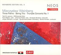 EOS-Quartett Wien;Ellersohn;Sym.orchest Vorarlberg - Three Palms, String Trio, Trumpet Concerto No.1