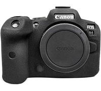 EOS R6 Case, MUZIRI KINOKOO Silicone Protective Case Compatible for Canon EOS R6/ EOSR6 Camera - Soft Silicone Cover Rubber - Black