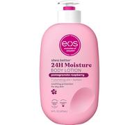 eos Shea Better Body Lotion Pomegranate Raspberry, 24-Hour Moisture Skin Care, Lightweight & Non-Greasy, Made with Natural Shea, Vegan, 16 fl oz
