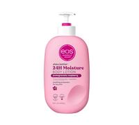 eos Shea Better Body Lotion Pomegranate Raspberry, 24-Hour Moisture Skin Care, Lightweight & Non-Greasy, Made with Natural Shea, Vegan, 16 fl oz