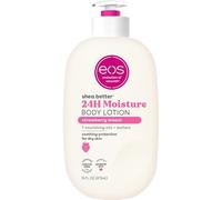 eos Shea Better Body Lotion Strawberry Dream, 24-Hour Moisture Skin Care, Lightweight & Non-Greasy, Made with Natural Shea, Vegan, 16 fl oz