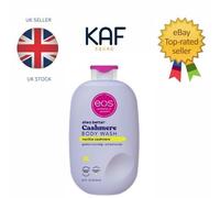 EOS Shea Better Cashmere Vanilla, Moisturising and Nourishing Shower Gel with pH Balanced Cream Gel Formula, Paraben and Phthalate Free, Sensitive Skin, 400 ml