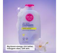 EOS Shea Better Cashmere Vanilla, Moisturising and Nourishing Shower Gel with pH Balanced Cream Gel Formula, Paraben and Phthalate Free, Sensitive Skin, 400 ml