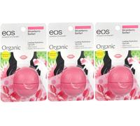 EOS Strawberry Sorbet Lim Balm 1ct(3 Pack)