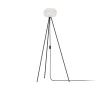 Eos Tripod Floor Lamp Micro White with Legs in Black