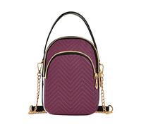 EOSDT Women's Shoulder Purses Quilted Cell Phone Wallet Chain Purse Aesthetic Designer Satchel Crossbody Bag Qatar Flag