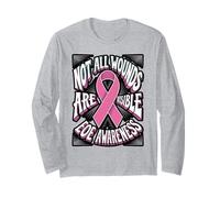 Eosinophilic Esophagitis Awareness Ribbon Long Sleeve T-Shirt
