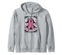 Eosinophilic Esophagitis Awareness Ribbon Zip Hoodie