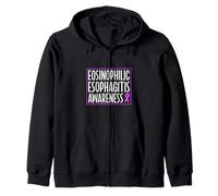 Eosinophilic Esophagitis - Support Awareness Zip Hoodie