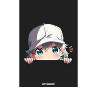 Eosinophill Cells At Work Chibi Kawaii Anime Girl Peeker Notebook: College Ruled Lined Blank Notebook Journal Notepad