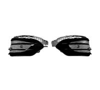 EOTCXJBX Car Front Bumper Side Air Vent Trim Cover Grille Compatible for Mercedes Benz GLE-Class W167 GLE450 GLE53 2019-2023 AMG Fog Light Frame