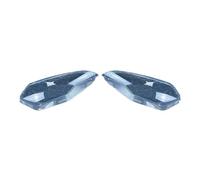 EOTCXJBX Car Front Glass Lens Lamp Shade Shell Headlamp Caps Compatible for Baic Senova D70 2013-2018 Transparent Auto Light Case Headlight Cover(1PAIR)