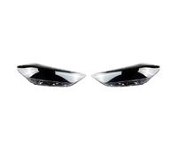 EOTCXJBX Car Front Headlight Glass Lens Cover Shade Shell Compatible for Hyundai Elantra 2016 2017 2018 Transparent Light Housing Lamp(A Piar)