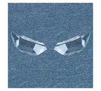 EOTCXJBX Car Front Headlight Shell Headlamp Lampshade Compatible for Jac Sol Jac Sol E10x Flower Fairy 2021 2022 2023 Lamp Cover Lampcove(1pair)