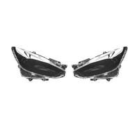EOTCXJBX Car Headlight Lens Cover Lampshade Glass Lampcover Caps Compatible for Mazda 3 Axela 2017 2018 2019 Headlamp Shell Lamp Light Case(High A Pair)