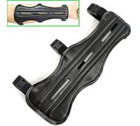 EOU Archery Arm Guards Forearm Guard Leather Wrist Guard with Adjustable 3 Straps Buckles, for Youth and Adult