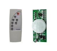 Eouayoree 3.2V 3.7V Remote Control PIR Solar Integrated Street Lamp Sensor Circuit Board Solar Induction Mode Controller Remote Control PIR Circuit Board