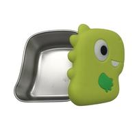 Eouayoree 304 Stainless Steel Dinosaur Snack Box Food Preservation Box Food Storage Box Yellow