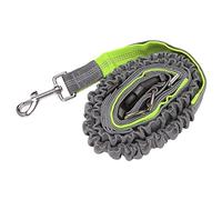 Eouayoree Hands Free Dog Leash, Retractable Dog Running Leash, Elastic Bungee Dog Running Belt,Jogging Lead with Waist Belt Green