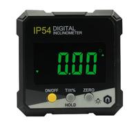 Eouayoree Inclinometer Digital LCD Inclinometer Box Angle Meter for Woodworking Construction IP54 Waterproof with LCD Backlight