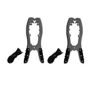 Eouayoree Kayak Anchor Grip Brush Clamp Anchor with Paracord and Snap Hook to Anchor Float, Canoe, Boatfor for Fishing Boating