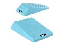 Eouayoree Squat Wedge Block Non Slip Professional Ramp Slant Board Wedge Equipment Squat Wedge Light Blue