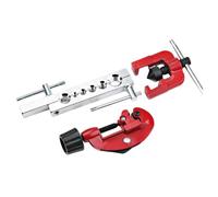 Eouayoree Tube Cutter Flaring Tool Kit Tube Expander Cutter Reamer Device for Copper Tube Flaring Tools