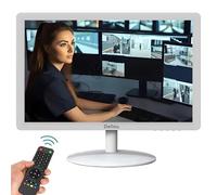 Eoulyee 24 inch CCTV white monitoring display screen security camera monitor Multi-function interface HDMI, AV, BNC, VGA, USB, PC input Computer LCD monitors 1920x1080 Full HD