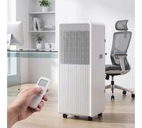 Eouyt Portable Air Conditioner 12000 BTU with Remote Control, 24-Hour Timer, Easy Window Installation Kit for Bedroom, Office, Living Room Cooling, 10000 BTU, 10000 BTU