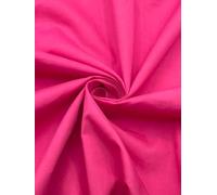 EOVEA - Cotton Polyester Fabric by The Yard - 60" Wide Broadcloth Fabric, Soft, Lightweight & Breathable Material for Lining, Curtains, Bedding, Skirts, Sewing Projects (Fuchsia,2 Yard)